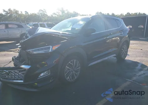2021 Hyundai Tucson Ultimate z USA, uszkodzony, nr VIN KM8J33AL9MU380830